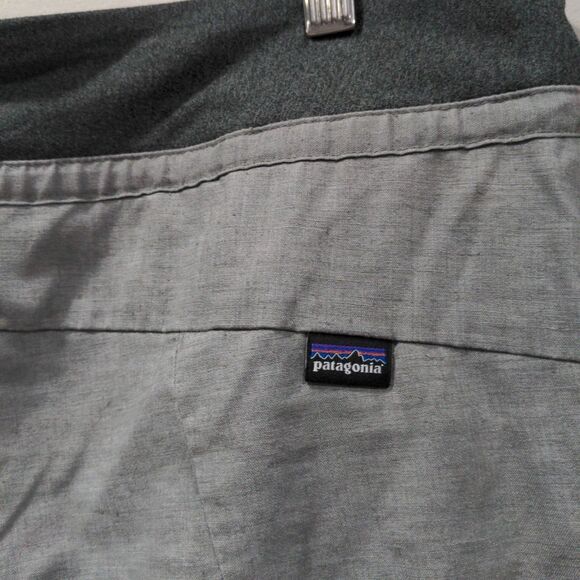 Patagonia Womens Hampi Rock Jogger Pant Size XL Gray Hiking Climbing Hemp Blend - Picture 5 of 13